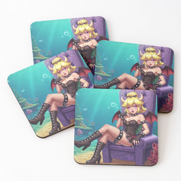 Item preview, bowsette underwater designed and sold by Steamfang Creations.