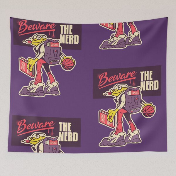 Item preview, Fear the nerd in this funny basketball school design designed and sold by Ancestral-Shop.