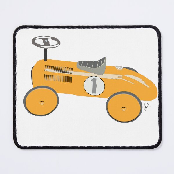 Item preview, Coche de empuje Schylling Metal Speedster (naranja) designed and sold by WordyDreams.