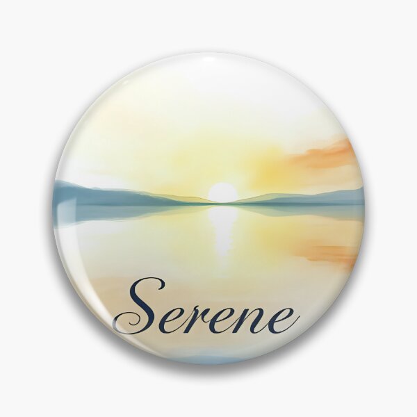 Item preview, Circular Sunrise Lake designed and sold by Shirtastically.