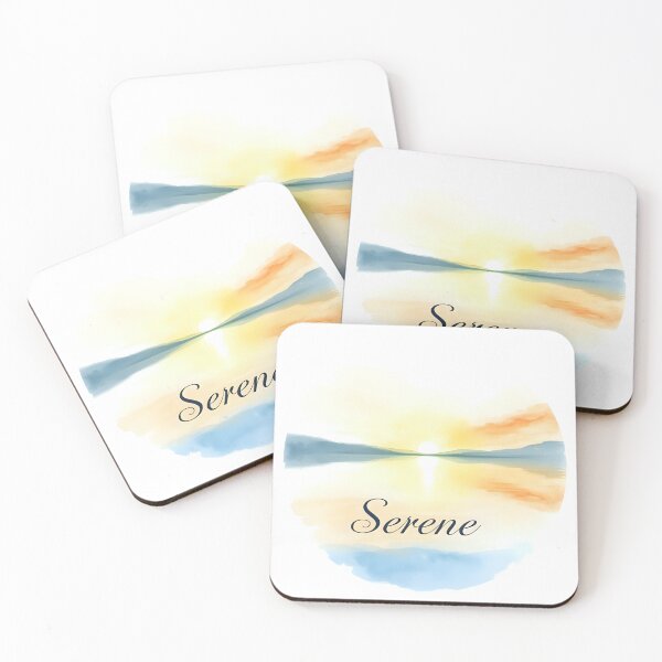Item preview, Circular Sunrise Lake designed and sold by Shirtastically.