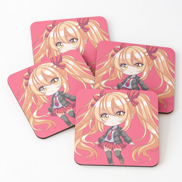Item preview, Chibi Waifu – Cute Anime Girl with Twin Ponytails and Chill Vibe designed and sold by AirForceTuan.