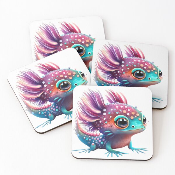 Item preview, Cute Axolotl Illustration – Adorable Amphibian Art designed and sold by SellingWSarah17.