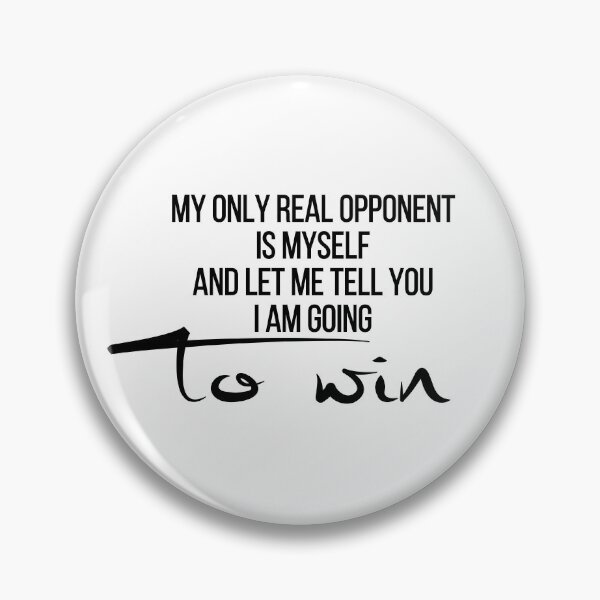 Item preview, Self Competition | Only Real Opponent Quote | Motivational Poetry Gift designed and sold by TextMuse.