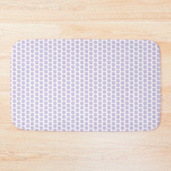 Item preview, squiggle smiley face (purple) designed and sold by chickflickcomfort.