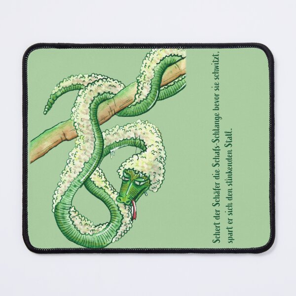 Item preview, The Sheep Snake designed and sold by MuteEcho.