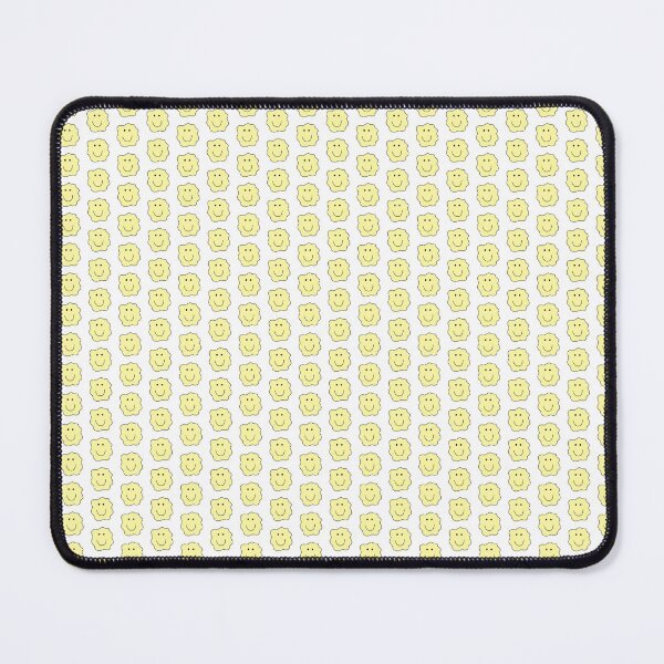 Item preview, squiggle smiley face (yellow) designed and sold by chickflickcomfort.
