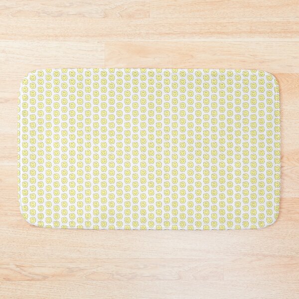 Item preview, squiggle smiley face (yellow) designed and sold by chickflickcomfort.