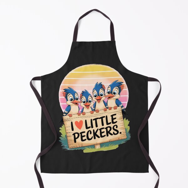 Item preview, I Love Little Peckers: Funny Bird Humor With Cute Cartoon Woodpeckers designed and sold by elynne9.