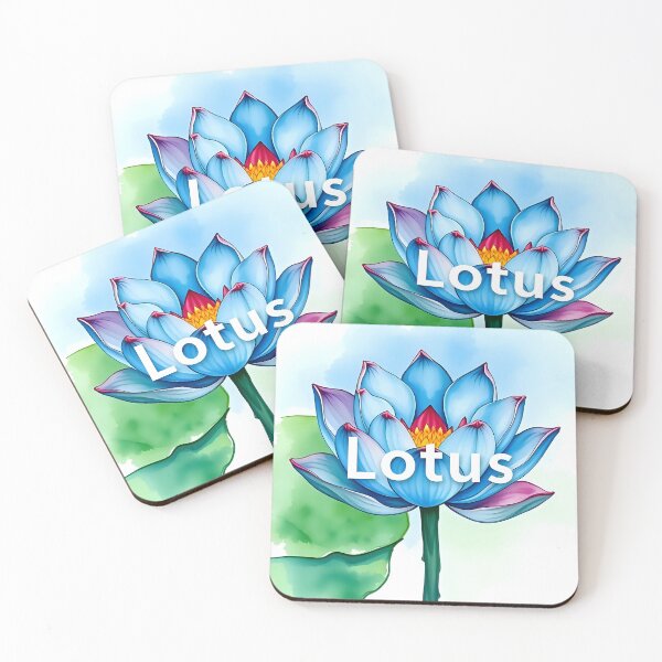 Item preview, Blue Lotus Watercolor designed and sold by Shirtastically.