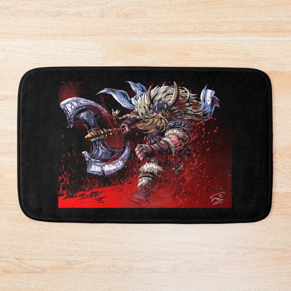 Item preview, Powerful Viking Warrior – Shounen Manga Style Axe Fighter designed and sold by AirForceTuan.