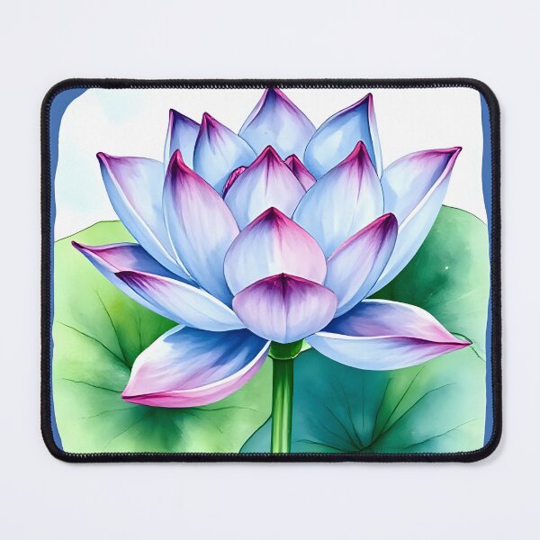 Item preview, Blue Lotus Wall Decor designed and sold by Shirtastically.