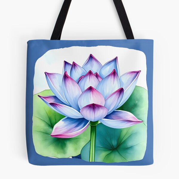 Item preview, Blue Lotus Wall Decor designed and sold by Shirtastically.