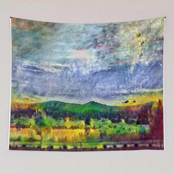 Item preview, From Sunriver: Mt. Bachelor (Salt Watercolor) designed and sold by jeffreyjirwin.