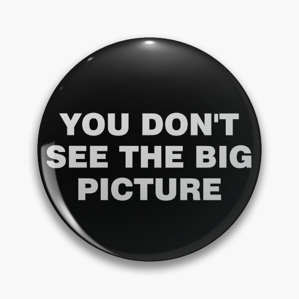 Item preview, Big Picture in White designed and sold by hex-a-gon.