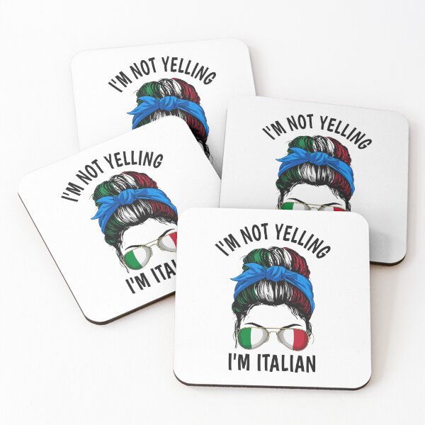 Item preview, Funny Italian Pride Retro Design designed and sold by HandicraftArt.