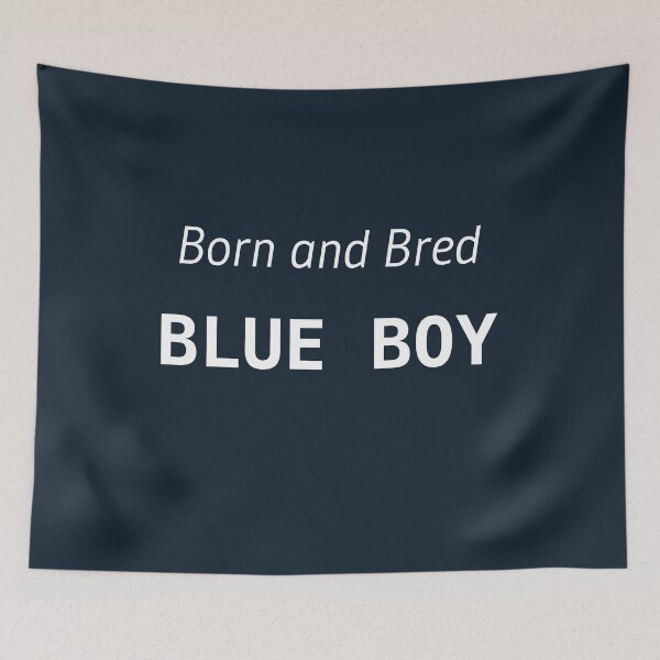 Item preview, Carlton Football Club -The Blues  - Born and Bred Blue Boy designed and sold by BetweenThePosts.