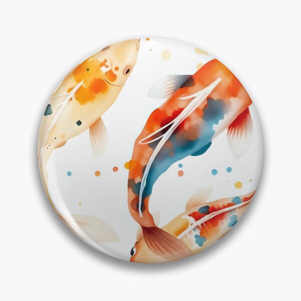Item preview, Vibrant Koi Dance - Circle designed and sold by Shirtastically.