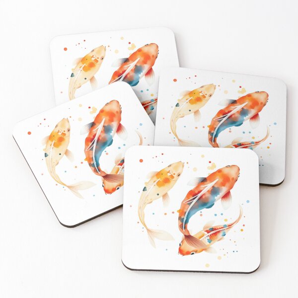 Item preview, Vibrant Koi Dance - Circle designed and sold by Shirtastically.