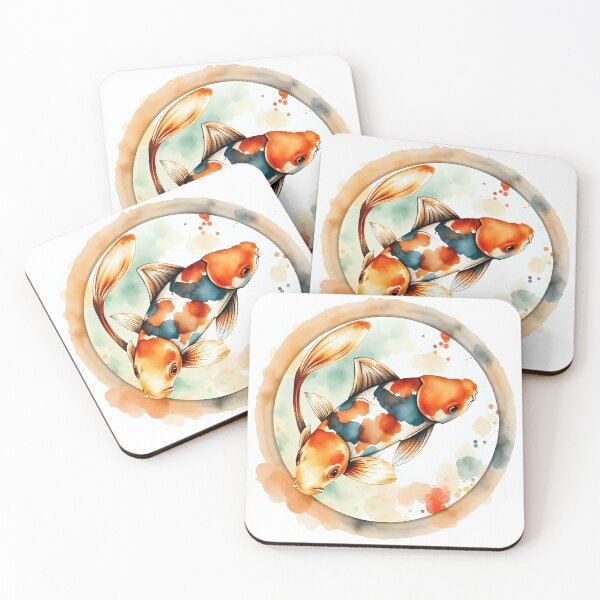 Item preview, Koi Fish - Swim Orange designed and sold by Shirtastically.
