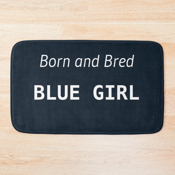 Item preview, Carlton Blues - Born and Bred Blue Girl designed and sold by BetweenThePosts.