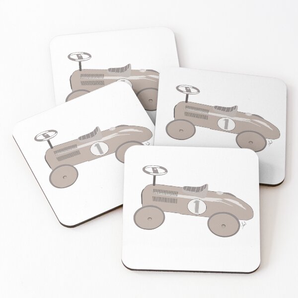 Item preview, Schylling Metal Speedster Push Car (vintage) designed and sold by WordyDreams.