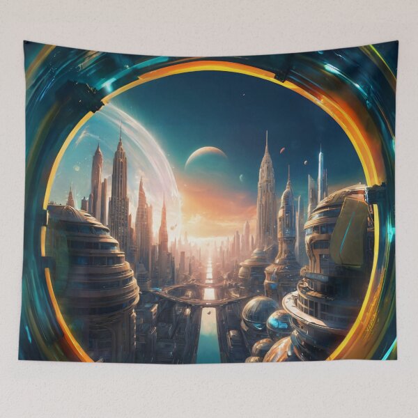 Item preview, Unknown Cities from Parallel Universes – A Fusion of Dimensions designed and sold by PrometheusStyle.