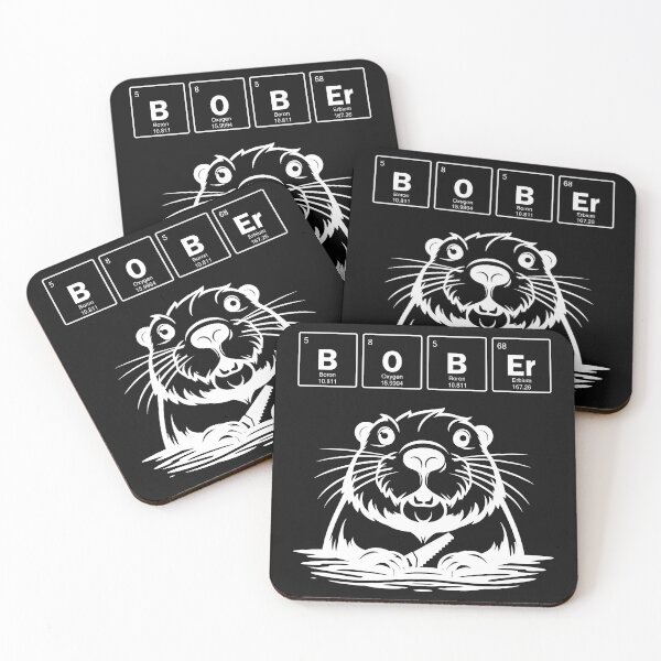 Item preview, Funny Polish Bober Beaver Periodic Table  designed and sold by Anniko Art Studio.