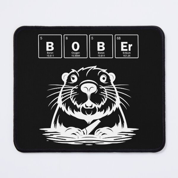 Item preview, Funny Polish Bober Beaver Periodic Table  designed and sold by Anniko Art Studio.