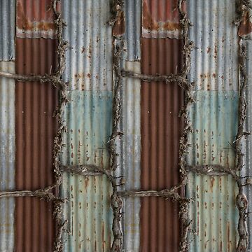 Artwork thumbnail, A Wall Somewhere at Magpie Springs - by Avril Thomas by MagpieSprings