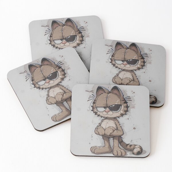 Item preview, Pirate Garfield Whimsical Art Comic Funny Pop designed and sold by ART ATTACK ZONE.