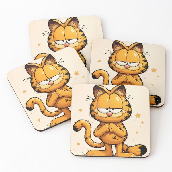 Item preview, Garfield Stars Whimsical Art Comic Funny Pop designed and sold by ART ATTACK ZONE.