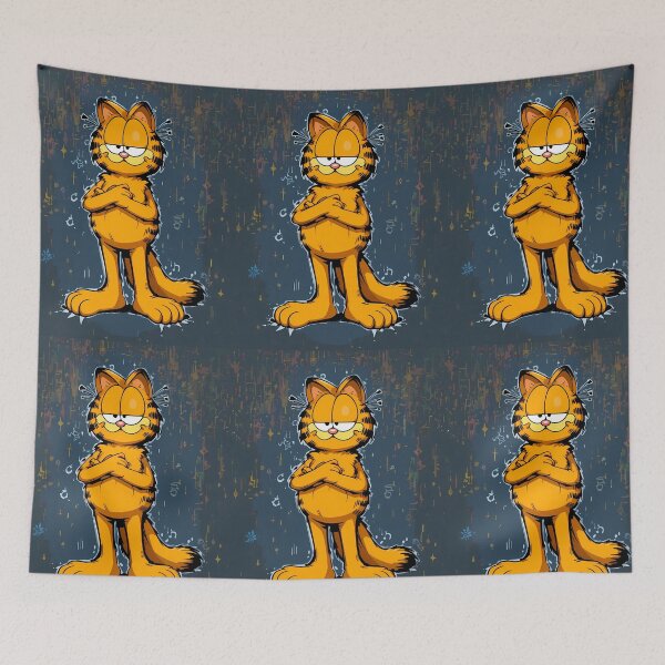 Item preview, Humor Garfield Cartoon Whimsical Art Comic Funny Pop designed and sold by ART ATTACK ZONE.