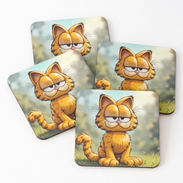 Item preview, Nature Garfield Whimsical Art Comic Funny Pop designed and sold by ART ATTACK ZONE.