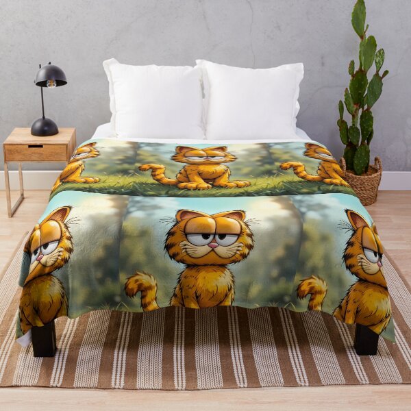 Item preview, Nature Garfield Whimsical Art Comic Funny Pop designed and sold by ART ATTACK ZONE.