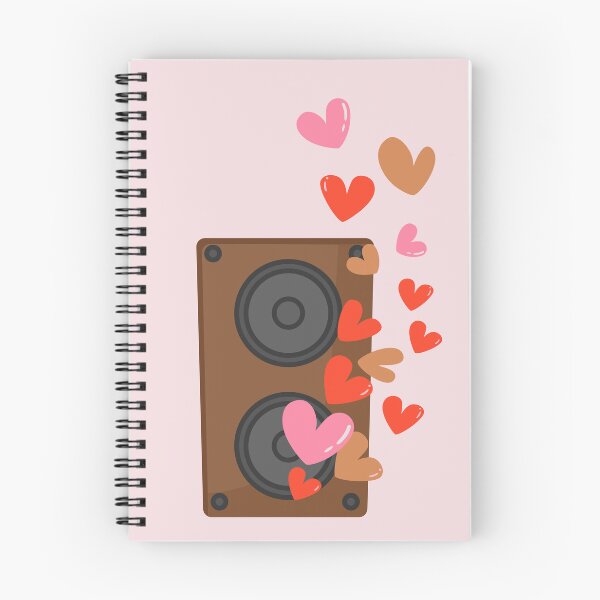 Item preview, Flat Design Illustration with Stereo Speakers for Music and Love Background designed and sold by AlginaPugachova.