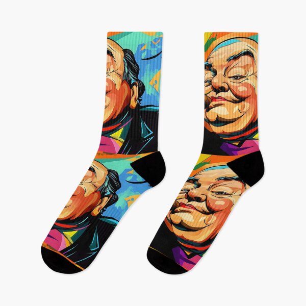 Item preview, Winston Churchill in Motion - Bold Colors and Abstract Energy with Iconic Cigar designed and sold by OlfactoART Studio.