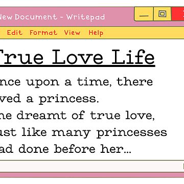 Artwork thumbnail, True Love Life by LaurenPatrick
