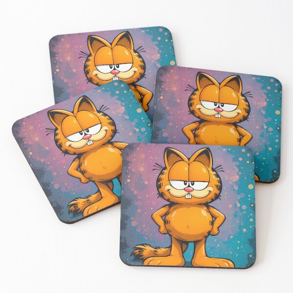 Item preview, Garfield Colorful Whimsical Art Comic Funny Pop designed and sold by ART ATTACK ZONE.