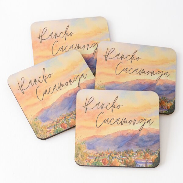 Item preview, Rancho Cucamonga Scenic California Art Print designed and sold by TuncGK.