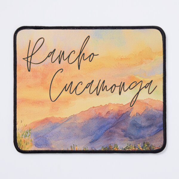 Item preview, Rancho Cucamonga Scenic California Art Print designed and sold by TuncGK.