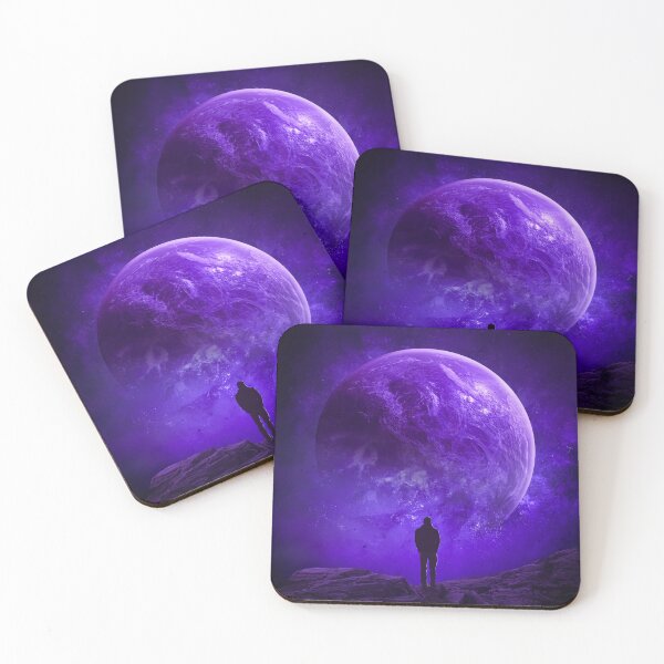 Item preview, Purple Earth Design - Vibrant Planet Art designed and sold by ApGraphicDesigns.