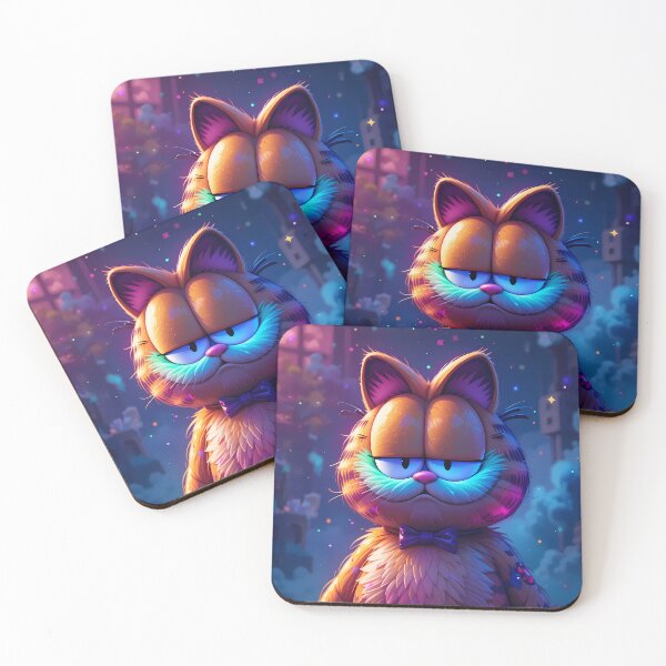 Item preview, Garfield Night Vibes Art Comic Funny Pop designed and sold by ART ATTACK ZONE.