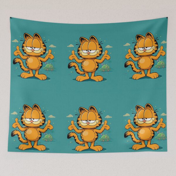 Item preview, Garfield Chill Art Comic Funny Pop designed and sold by ART ATTACK ZONE.