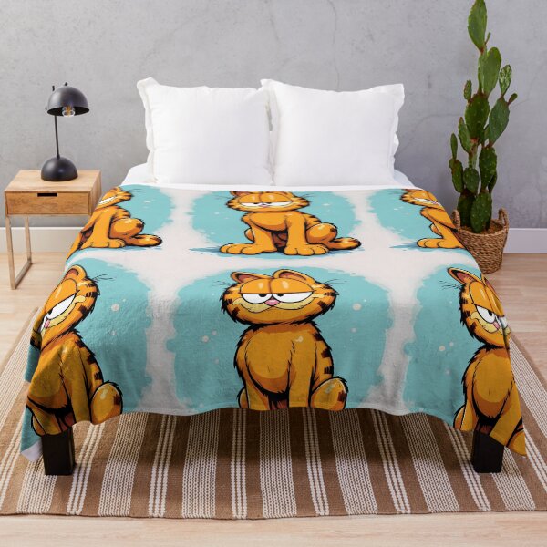 Item preview, Garfield Kitty Whimsical Art Comic Funny Pop designed and sold by ART ATTACK ZONE.