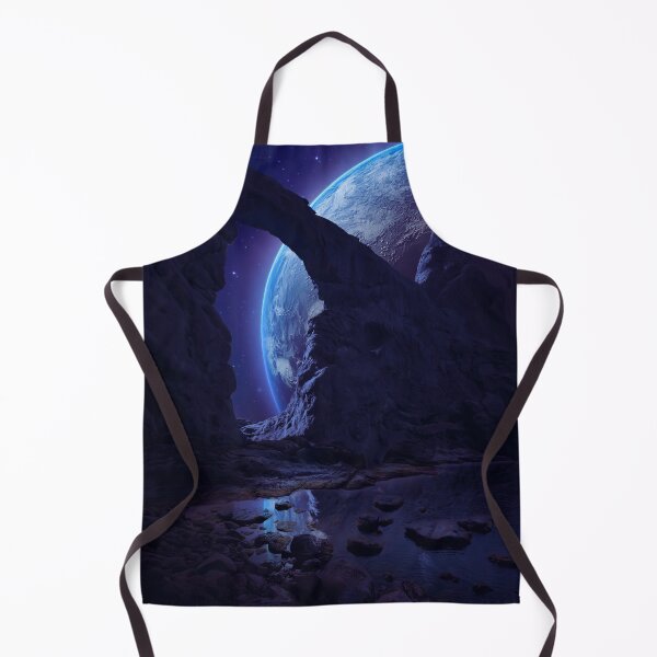Item preview, Earth Viewed from Another Planet - Cosmic Landscape Art designed and sold by ApGraphicDesigns.