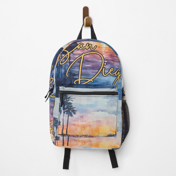 Item preview, San Diego California Beach Sunset Art Print designed and sold by TuncGK.