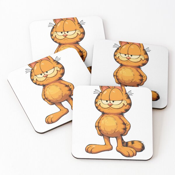 Item preview, Orange Garfield Whimsical Art Comic Funny Pop designed and sold by ART ATTACK ZONE.