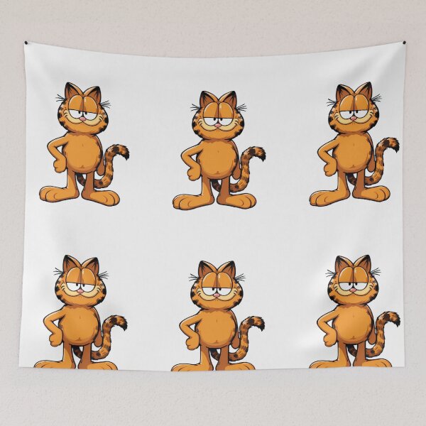 Item preview, Garfield Cat Whimsical Art Comic Funny Pop designed and sold by ART ATTACK ZONE.