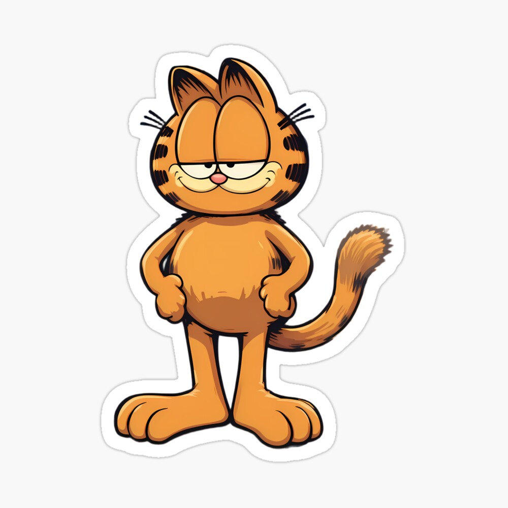 Cartoon Play Garfield Art Comic Funny Pop Poster